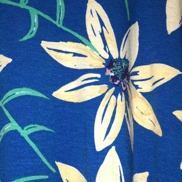 LulaRoe Maxi Skirt - Tropical Pattern - Size M - Picture 3 of 5